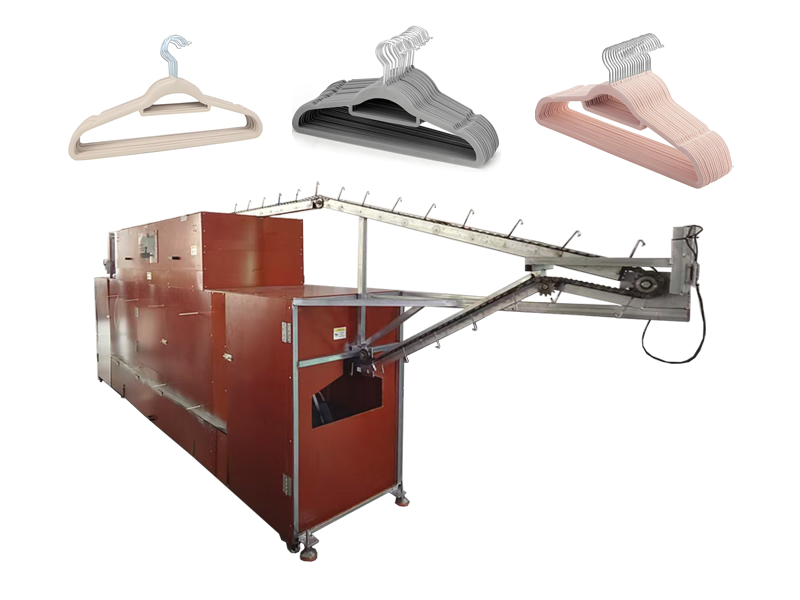 自動衣架植絨機為產品帶來更高的附加值與市場競爭力